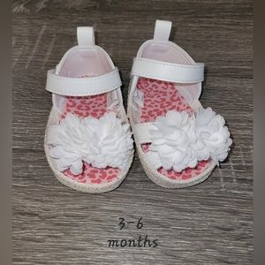Baby white Sandals.